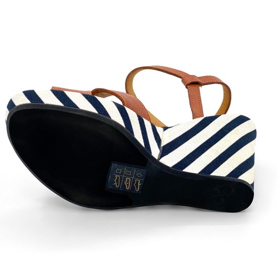 Босоножки Zamagni коричневые кожаные - фото 4, 5261 ZAM