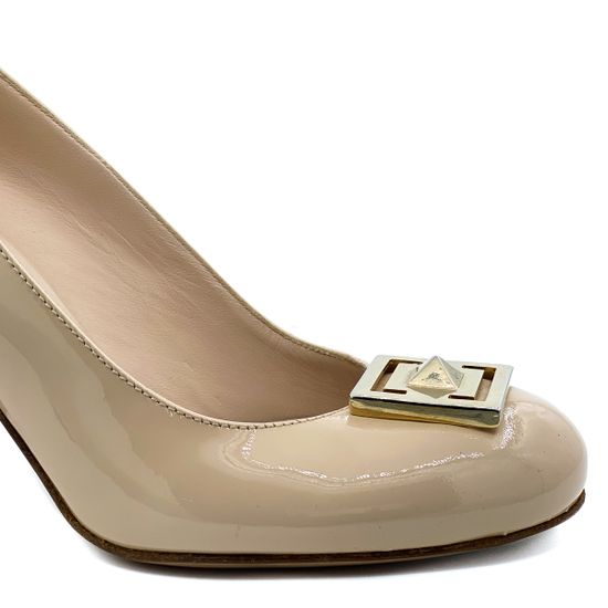 Туфли женские Renzi бежевые лаковые - фото 6, 504200 RZ LAK