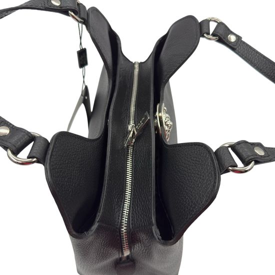 Сумка Renato Angi черная кожаная - фото 6, 3455901 RA NERO