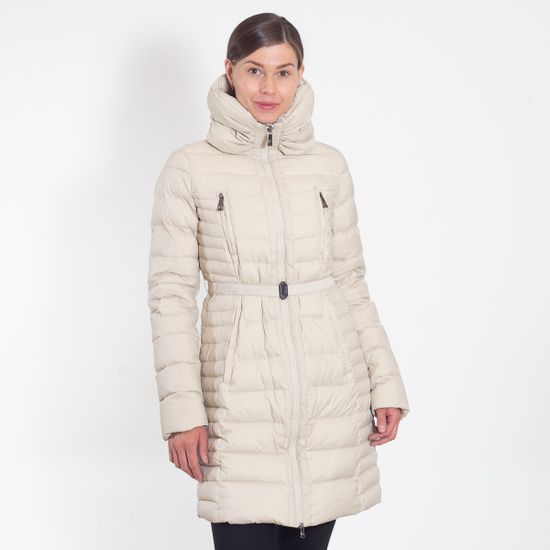 Пуховик Pinko удлиненный бежевый - фото 7, 