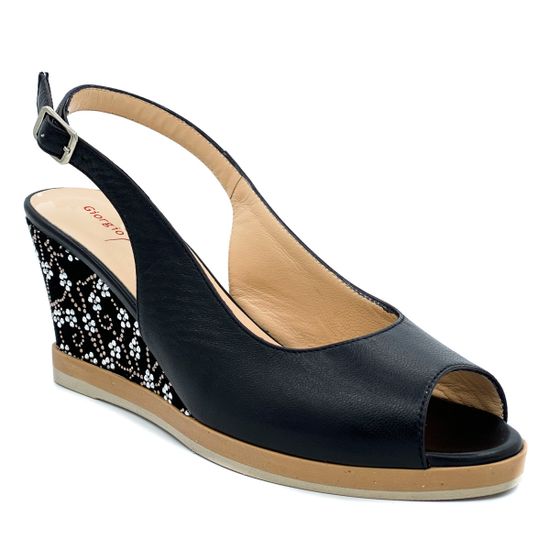 Босоножки Giorgio Piergentili черные - фото 2, 