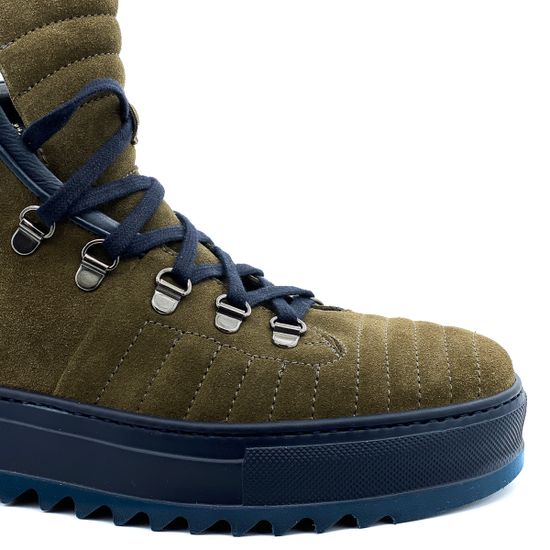 Кеды мужские Giampieronicola коричневые замшевые демисезонные - фото 6, 