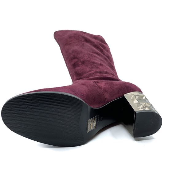 Сапоги Rosso Nero бордо - фото 6, 