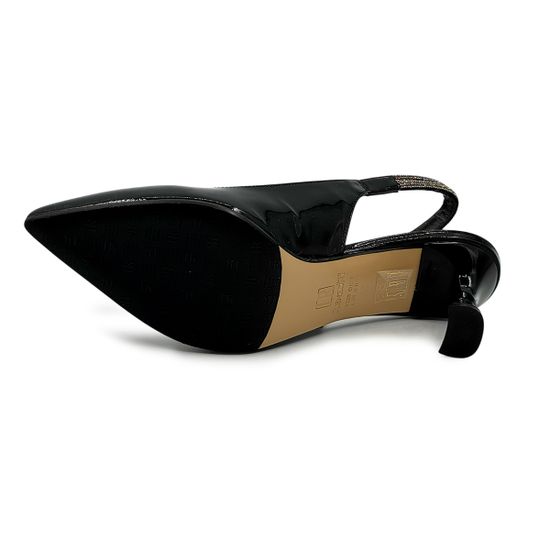 Туфли летние Ilasio Renzoni черные лакированные - фото 4, 8507 IR NERO