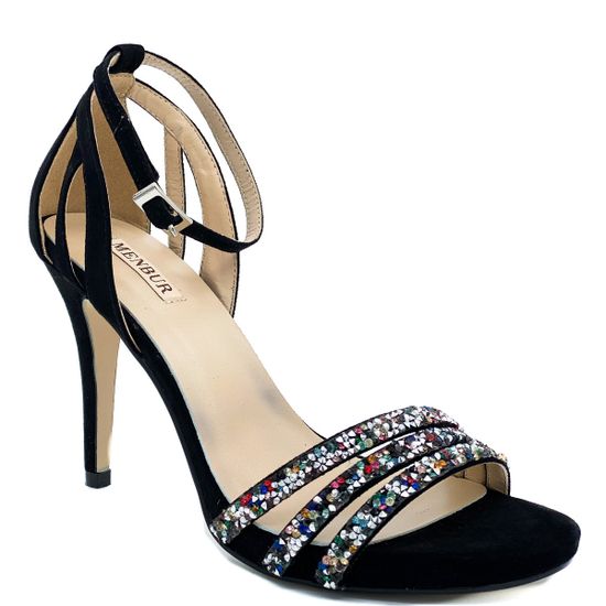 Босоножки Menbur кожа черная - фото 2, 6887 MEN NERO