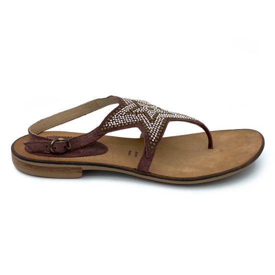 Босоножки Fru.it коричневые кожаные - фото 1, 9473 FR