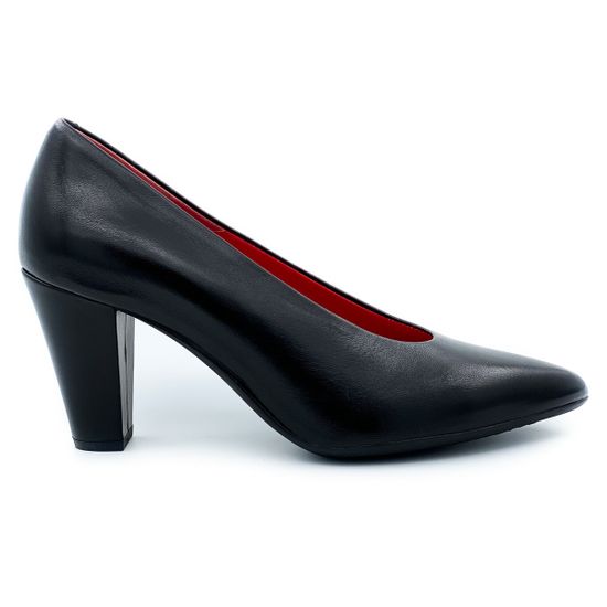 Черные кожаные туфли Pas de Rouge - фото 1, 2551 ROU