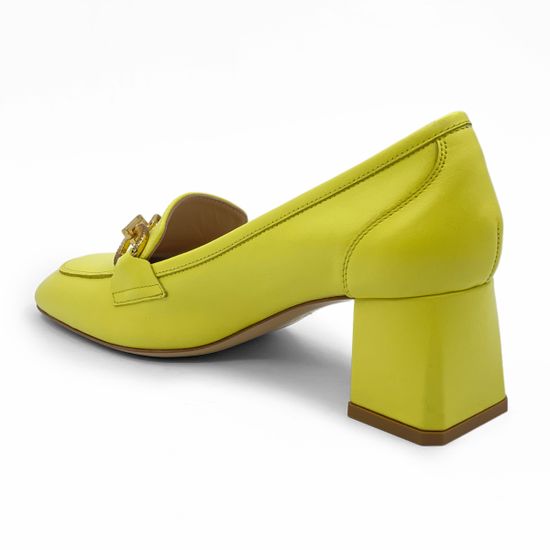 Туфли Tiffi кожаные желтые - фото 3, TF28/50 TI GIALLO