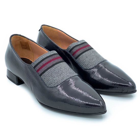 Туфли Mot CLe серые наплак - фото 7, 