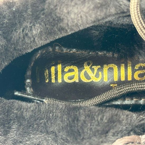 Кроссовки NILA&NILA коричневые замша/кожа на меху - фото 8, NO9012M NIL TDM