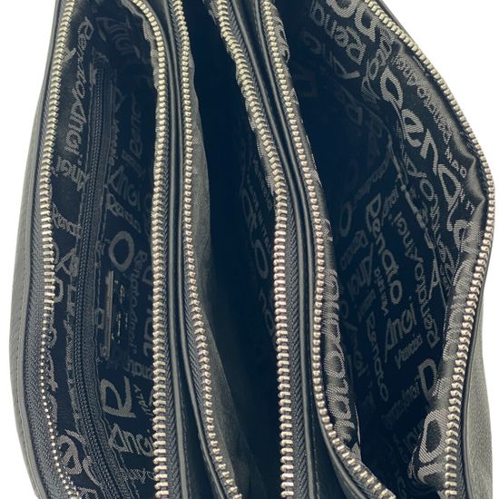 Сумка Renato Angi черная кожаная - фото 5, 