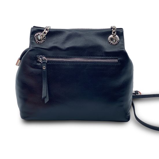 Сумка Marina Creazioni кожа/замша черная - фото 3, B5560 MC NERO