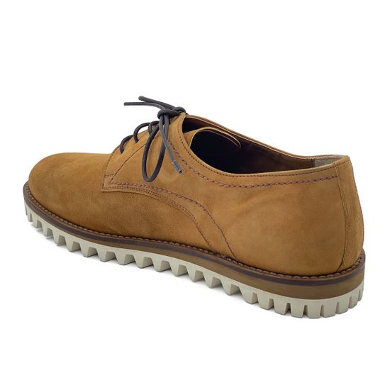 Туфли Mario Bruni рыжие замшевые - фото 3, 64290 MB CUOIO