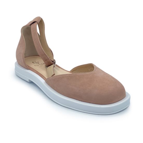 Туфли CV COVER замшевые бежевые - фото 2, 137-05 COV BEIGE