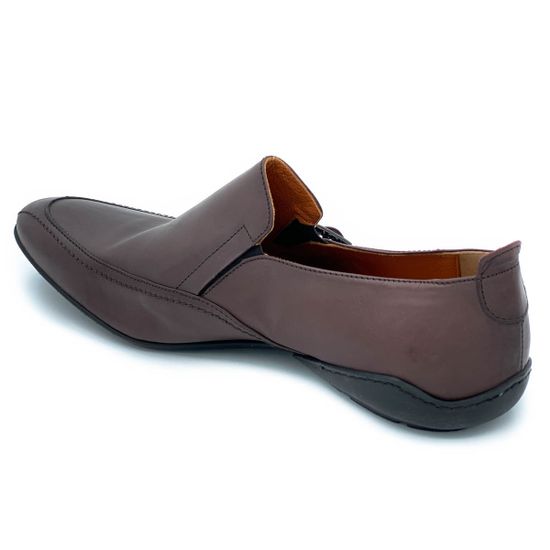 Туфли Ernesto Dolani коричневые кожаные - фото 3, 