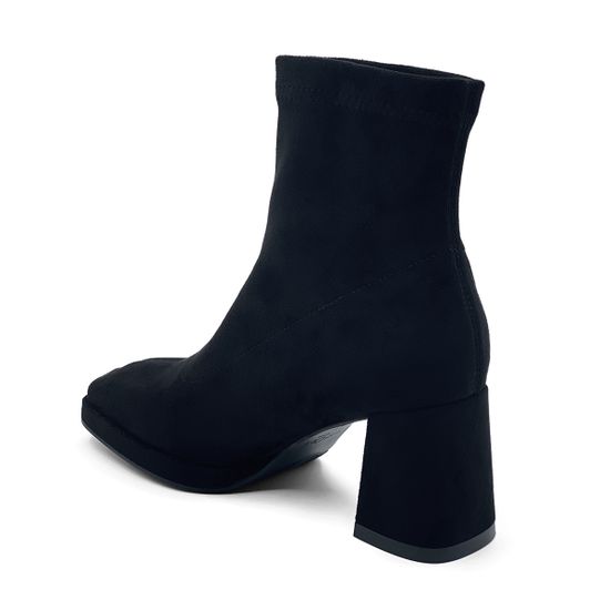 Ботильоны стрейч Tuffoni черные замшевые на байке - фото 3, 3523049 TUF