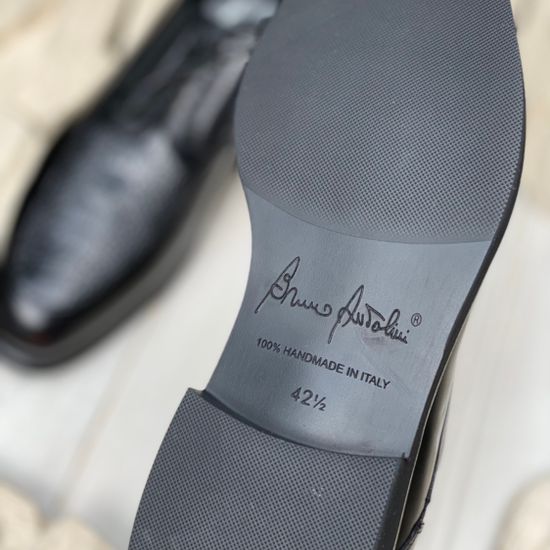 Ботинки Bruno Antolini черные кожаные демисезонные - фото 13, 97806 BA NERO