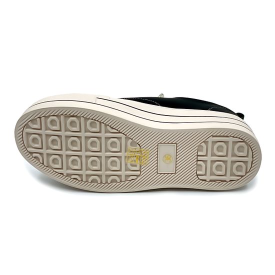 Кеды Tuffoni черные кожаные - фото 4, 5624016LL TUF NERO