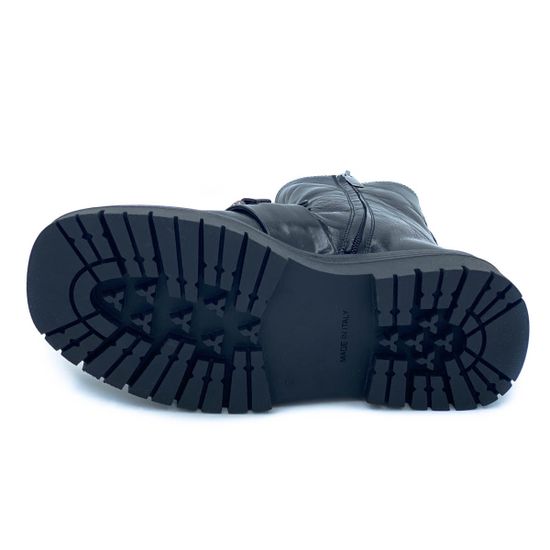 Ботинки 7AM черные кожаные Байка - фото 4, AM21908L 7AM