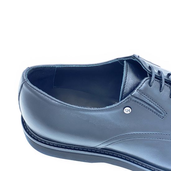 Ботинки Giampieronicola черные кожаные демисезонные - фото 7, P42701 GPN