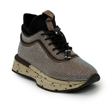 Кроссовки NILA&amp;NILA коричневые замшевые на меху - фото 2, NO6467M NIL MORO