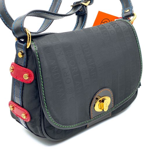 Сумка Marino Orlandi черная текстиль - фото 2, 