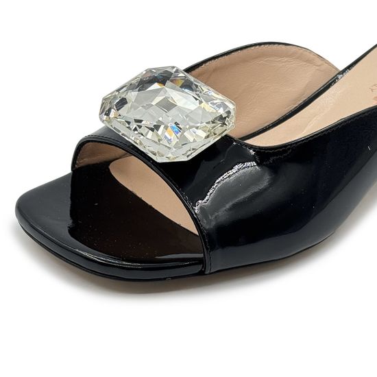 Мюли Tiffi черные лакированные - фото 6, Q22/30M TI NERO