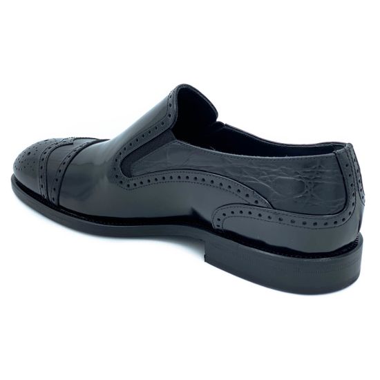 Ботинки Bruno Antolini черные кожаные демисезонные - фото 3, 29616 BA NERO