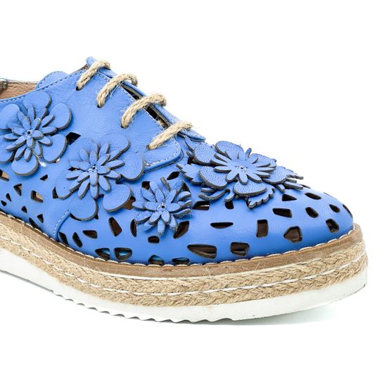 Полуботинки Cover синие - фото 6, 