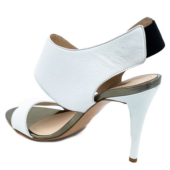 Босоножки Renzi кожаные белые - фото 3, 501500C RZ