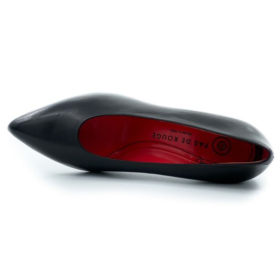 Черные кожаные туфли Pas de Rouge - фото 5, 2551 ROU