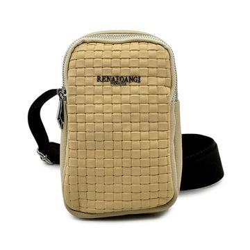 Сумочка кросс-боди Renato Angi бежевая кожаная плетенная - фото 1, 3454117 RA BEIGE