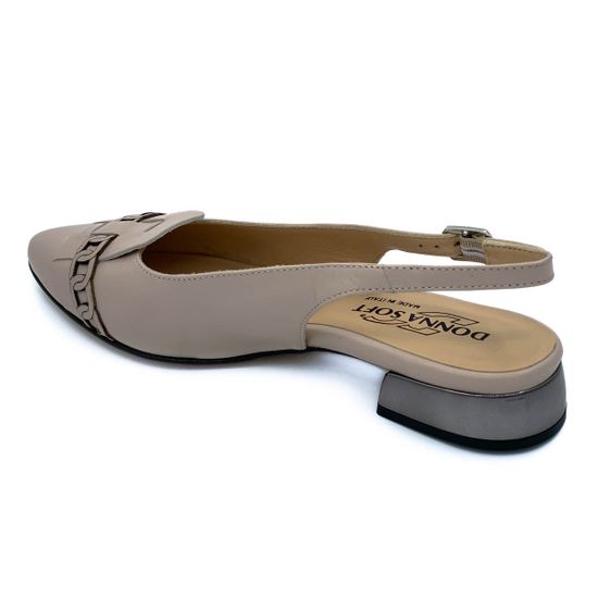 Туфли Donna Soft пудровые кожаные - фото 3, MOT1976 DS JAPAN