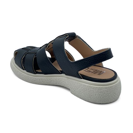 Сандалии MIMMU кожаные черные - фото 3, E303E15 MIM NERO