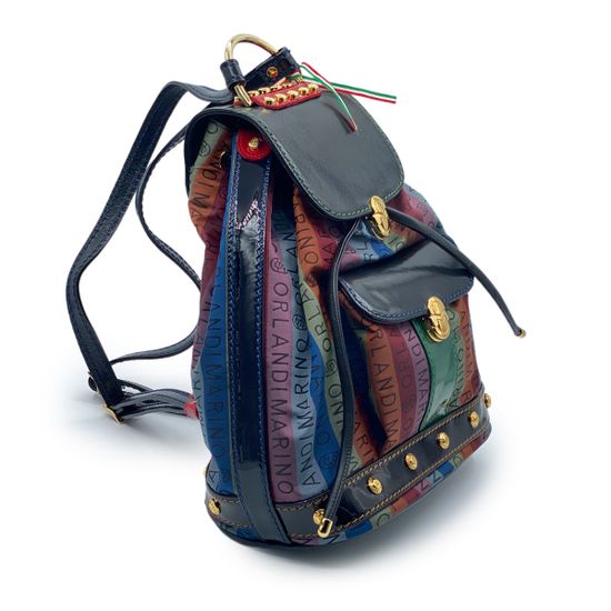 Рюкзак Marino Orlandi кожа/текстиль мультиколор - фото 2, 2289 MO MULT