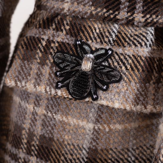 Пальто VOLPI в клетку - фото 6, 