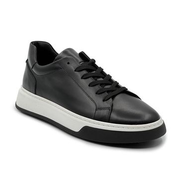 Кеды Barcly черные кожаные - фото 2, 67900 BAR NERO