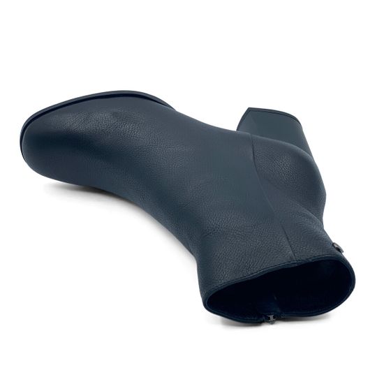 Ботильоны CVCover черные кожаные на меху - фото 5, 4491142-2 COV