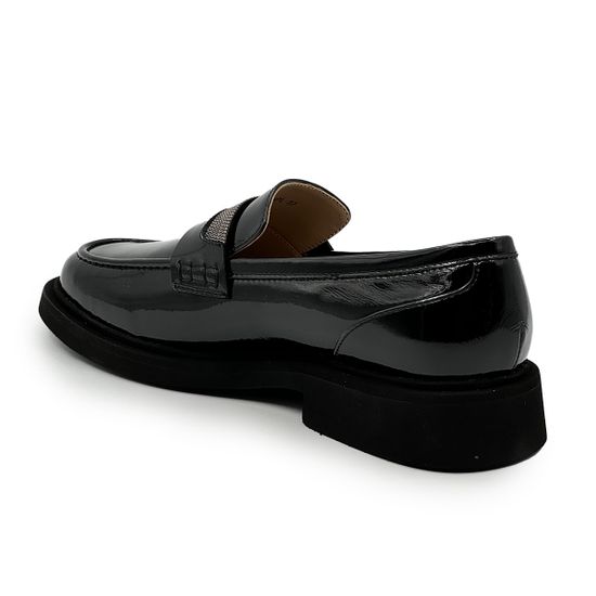 Лоферы Tuffoni наплак черный - фото 3, 1724034PL TUF