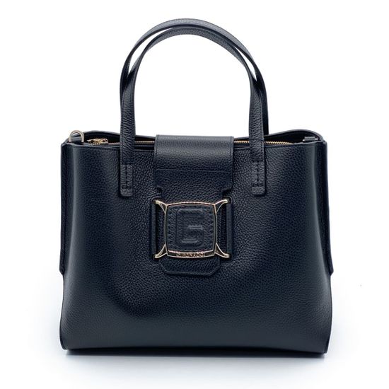 Сумка Gironacci черная кожаная, 