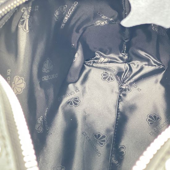 Сумка Di Gregorio черная кожаная - фото 5, 