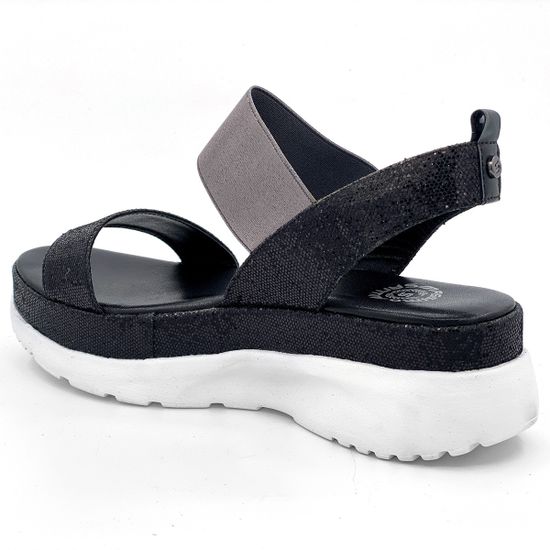 Сандалии Santini серебряно-черные - фото 3, 