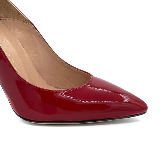 Туфли Ilian Fossa красные из лакированной кожи - фото 5, 