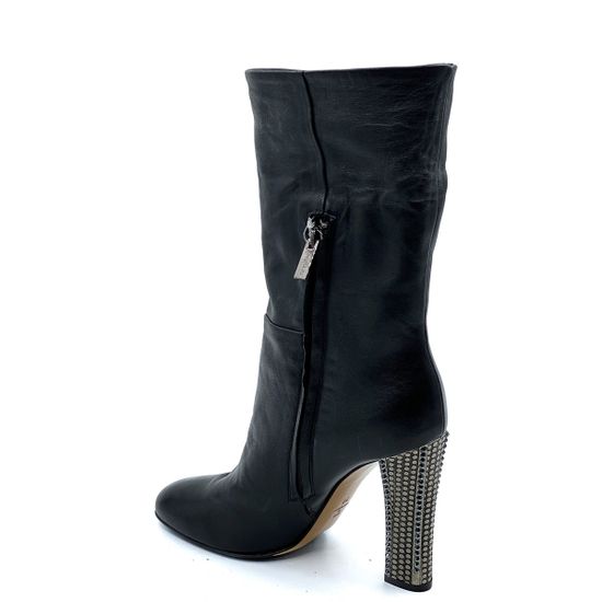 Полусапоги Ninalilou черные - фото 3, 222732 NL