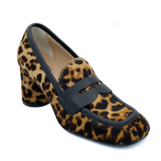 Туфли Mimmu леопардовые пони - фото 2, 