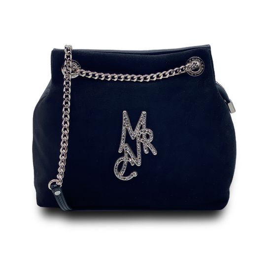 Сумка Marina Creazioni кожа/замша черная - фото 1, B5560 MC NERO