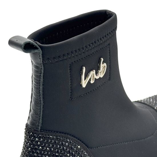 Ботинки Lab Milano черные текстильные демисезонные - фото 7, P22624625 LAB