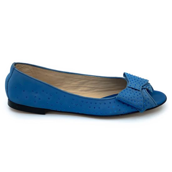 Балетки Baldinini синие замшевые - фото 1, 