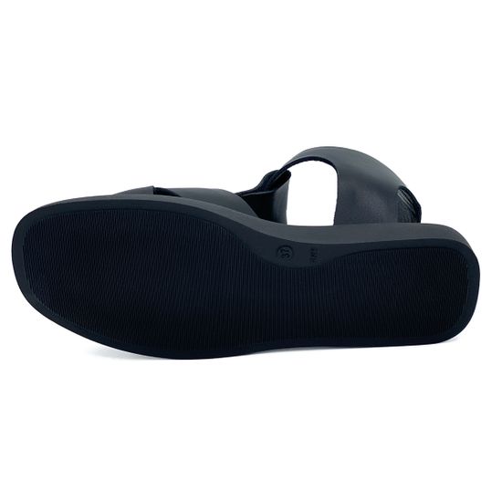 Сандалии Tuffoni кожаные черные - фото 4, 5223043LL TUF