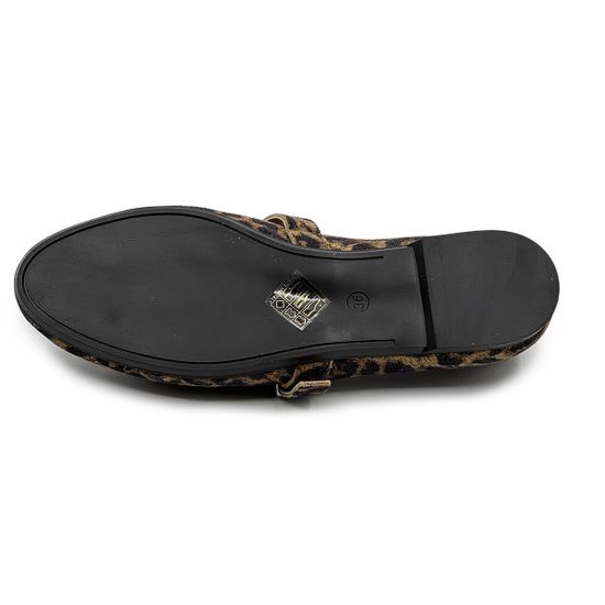 Туфли MIMMU леопардовый принт кожаные - фото 4, M724M1INT MIM LEO